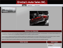 Tablet Screenshot of erwinesautosalesinc.com